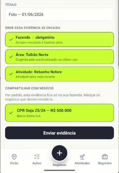 Tela real do GEO3 Luz · dados de demonstração.